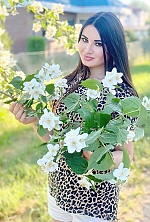 Ukrainian mail order bride Olena from Leipzig with black hair and hazel eye color - image 24