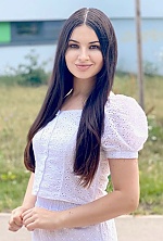 Ukrainian mail order bride Olena from Leipzig with black hair and hazel eye color - image 13
