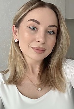 Ukrainian mail order bride Kateryna from Ottawa with blonde hair and blue eye color - image 12