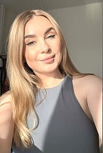 Ukrainian mail order bride Kateryna from Ottawa with blonde hair and blue eye color - image 11