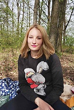 Ukrainian mail order bride Nadiia from Kaniv with light brown hair and blue eye color - image 10