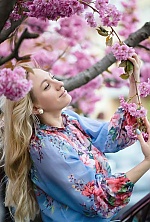 Ukrainian mail order bride Tetiana from Poltava with blonde hair and blue eye color - image 21