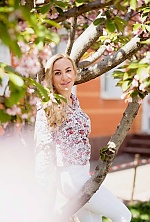 Ukrainian mail order bride Tetiana from Poltava with blonde hair and blue eye color - image 18