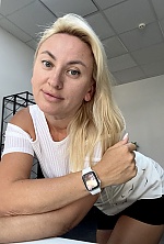 Ukrainian mail order bride Tetiana from Poltava with blonde hair and blue eye color - image 13