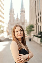 Ukrainian mail order bride Alena from Milan with light brown hair and hazel eye color - image 11