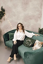 Ukrainian mail order bride Alena from Milan with light brown hair and hazel eye color - image 16