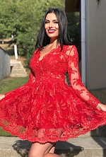 Ukrainian mail order bride Alona from Kyiv with brunette hair and green eye color - image 13