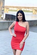 Ukrainian mail order bride Alona from Kyiv with brunette hair and green eye color - image 25