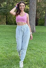 Ukrainian mail order bride Alona from Kyiv with brunette hair and green eye color - image 26