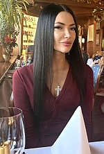 Ukrainian mail order bride Olesya from Prague with black hair and brown eye color - image 8