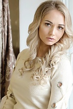 Ukrainian mail order bride Alina from Dnipro with blonde hair and hazel eye color - image 4