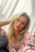 Ukrainian mail order bride Alina from Dnipro with blonde hair and hazel eye color - image 2