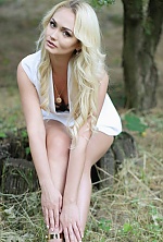Ukrainian mail order bride Alina from Dnipro with blonde hair and hazel eye color - image 9
