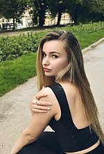 Ukrainian mail order bride Valeriia from Prague with light brown hair and hazel eye color - image 13