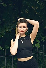 Ukrainian mail order bride Valeriia from Prague with light brown hair and hazel eye color - image 14