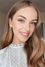 Ukrainian mail order bride Anastasiia from Kyiv with light brown hair and grey eye color - image 2