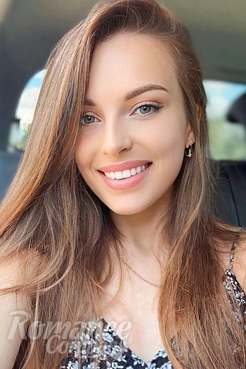 Ukrainian mail order bride Anastasiia from Kyiv with light brown hair and grey eye color - image 1