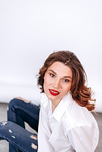 Ukrainian mail order bride Viktoria from Kyiv with brunette hair and grey eye color - image 6