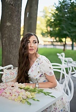 Ukrainian mail order bride Victoria from Mexico City with brunette hair and green eye color - image 19