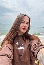 Ukrainian mail order bride Yuliia from Odesa with light brown hair and grey eye color - image 28