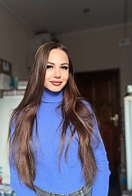 Ukrainian mail order bride Yuliia from Odesa with light brown hair and grey eye color - image 45