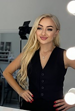 Ukrainian mail order bride Darina from Kyiv with blonde hair and blue eye color - image 15