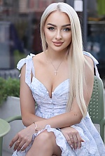 Ukrainian mail order bride Darina from Kyiv with blonde hair and blue eye color - image 8