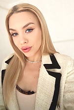 Ukrainian mail order bride Aleksandra from Odesa with blonde hair and blue eye color - image 2