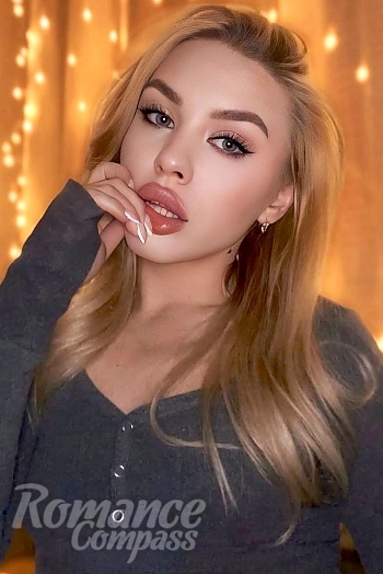 Ukrainian mail order bride Aleksandra from Odesa with blonde hair and blue eye color - image 1