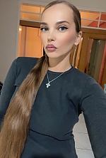 Ukrainian mail order bride Olekandra from New York with light brown hair and blue eye color - image 18
