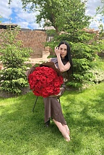 Ukrainian mail order bride Iryna from Barcelona with black hair and brown eye color - image 47