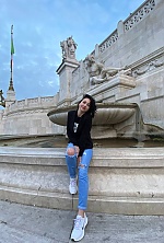 Ukrainian mail order bride Viktoriya from Constanța with brunette hair and green eye color - image 3