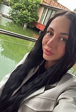 Ukrainian mail order bride Viktoriya from Constanța with brunette hair and green eye color - image 12