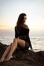 Ukrainian mail order bride Anzhelika from Kiyiv with brunette hair and grey eye color - image 3