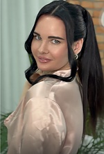 Ukrainian mail order bride Yana from Kyiv with brunette hair and blue eye color - image 10