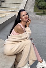 Ukrainian mail order bride Yana from Kyiv with brunette hair and blue eye color - image 25