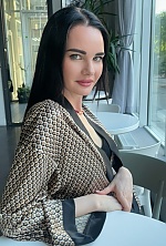 Ukrainian mail order bride Yana from Kyiv with brunette hair and blue eye color - image 21