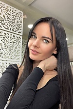 Ukrainian mail order bride Yana from Kyiv with brunette hair and blue eye color - image 24