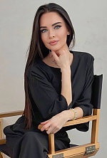 Ukrainian mail order bride Yana from Kyiv with brunette hair and blue eye color - image 5