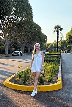 Ukrainian mail order bride Karina from Chicago with blonde hair and blue eye color - image 15