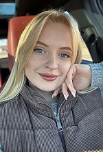 Ukrainian mail order bride Karina from Chicago with blonde hair and blue eye color - image 13