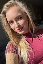 Ukrainian mail order bride Karina from Chicago with blonde hair and blue eye color - image 9