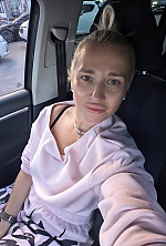 Ukrainian mail order bride Darina from Kyiv with blonde hair and green eye color - image 13