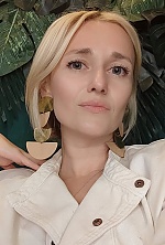 Ukrainian mail order bride Darina from Kyiv with blonde hair and green eye color - image 21