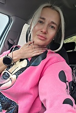 Ukrainian mail order bride Darina from Kyiv with blonde hair and green eye color - image 9