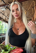 Ukrainian mail order bride Yulianna from Brussels with blonde hair and blue eye color - image 10