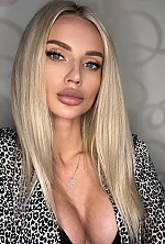 Ukrainian mail order bride Yulianna from Brussels with blonde hair and blue eye color - image 8