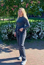 Ukrainian mail order bride Liudmyla from Kyiv with blonde hair and green eye color - image 15