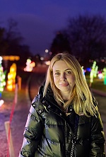 Ukrainian mail order bride Liudmyla from Kyiv with blonde hair and green eye color - image 9