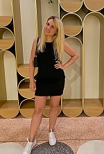 Ukrainian mail order bride Liudmyla from Kyiv with blonde hair and green eye color - image 17